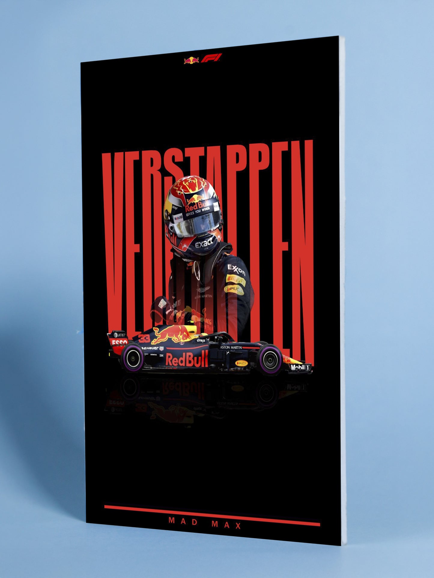 Max Verstappen – Mad Max Red Bull Poster