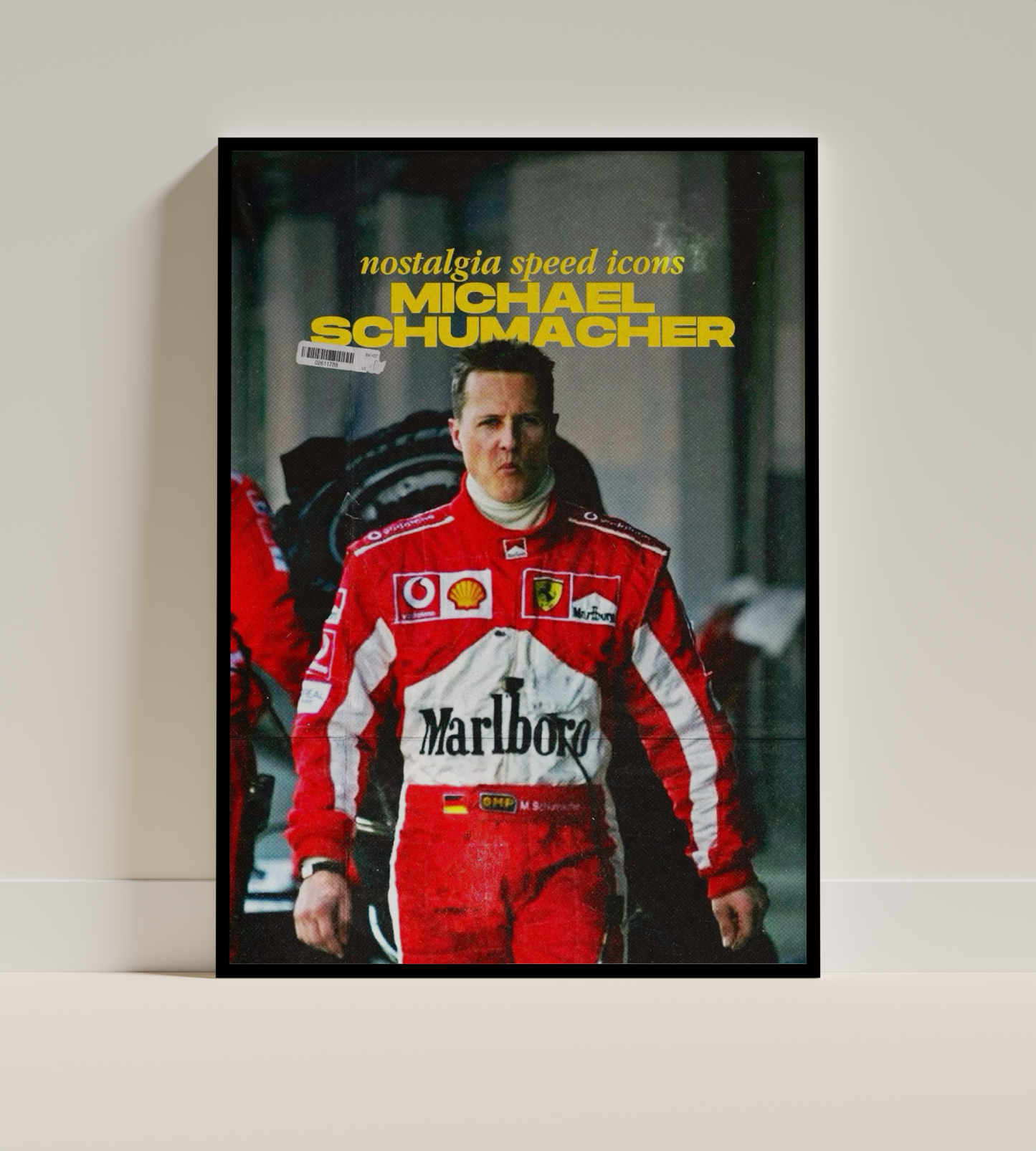 Michael Schumacher – Nostalgia Speed Icons Poster