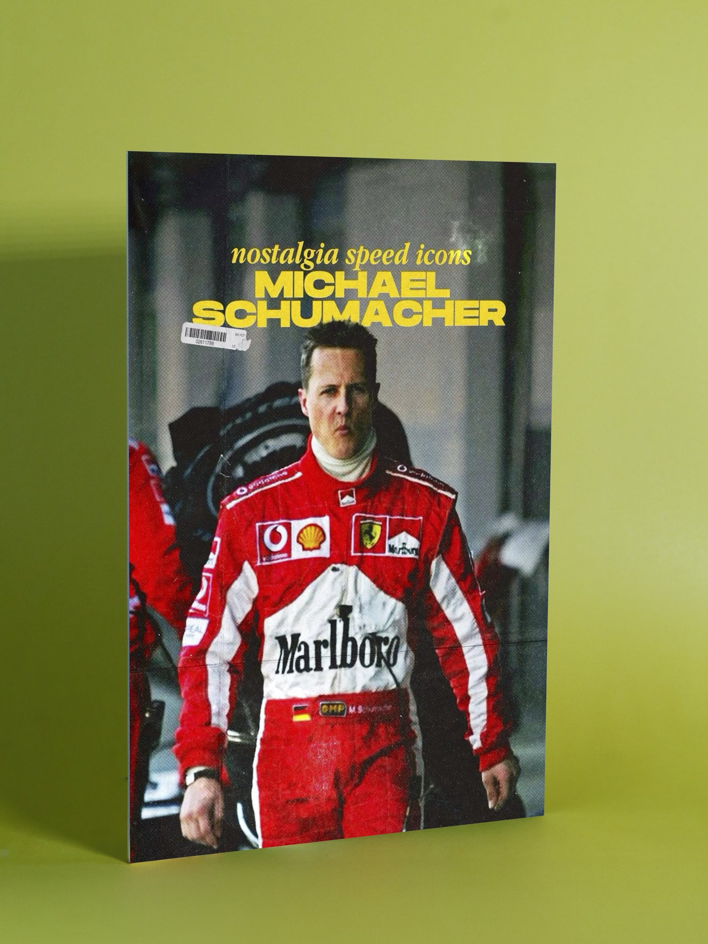 Michael Schumacher – Nostalgia Speed Icons Poster