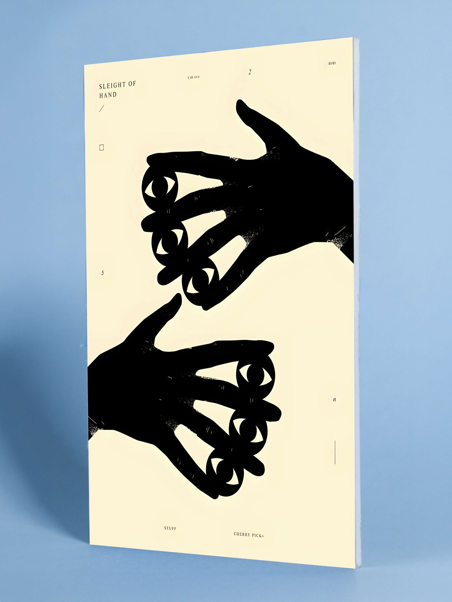 Sleight of Hand Surreal Eye Poster