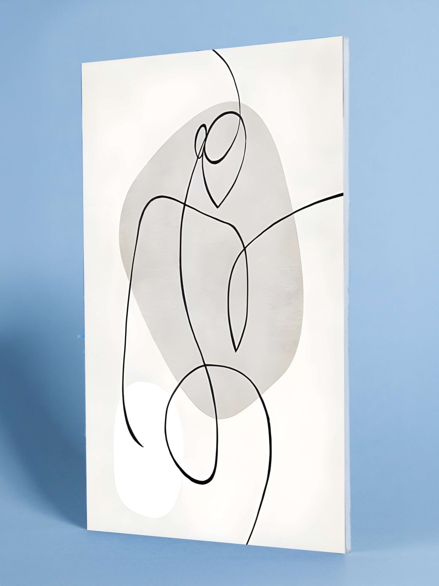 Minimalist Abstract Line Art Poster