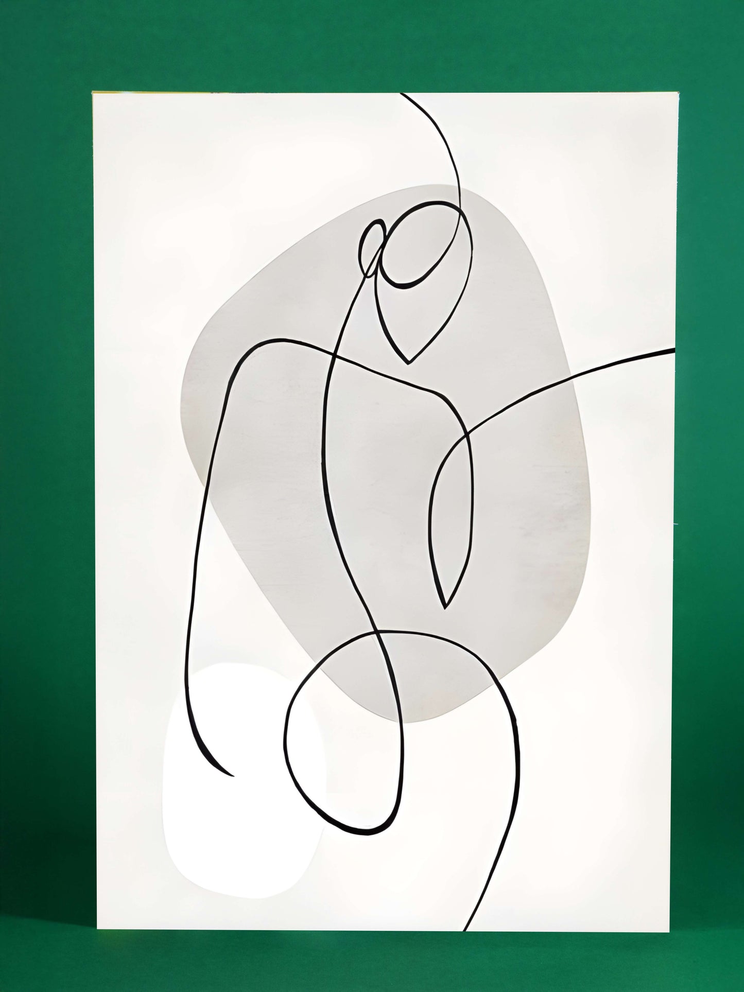 Minimalist Abstract Line Art Poster