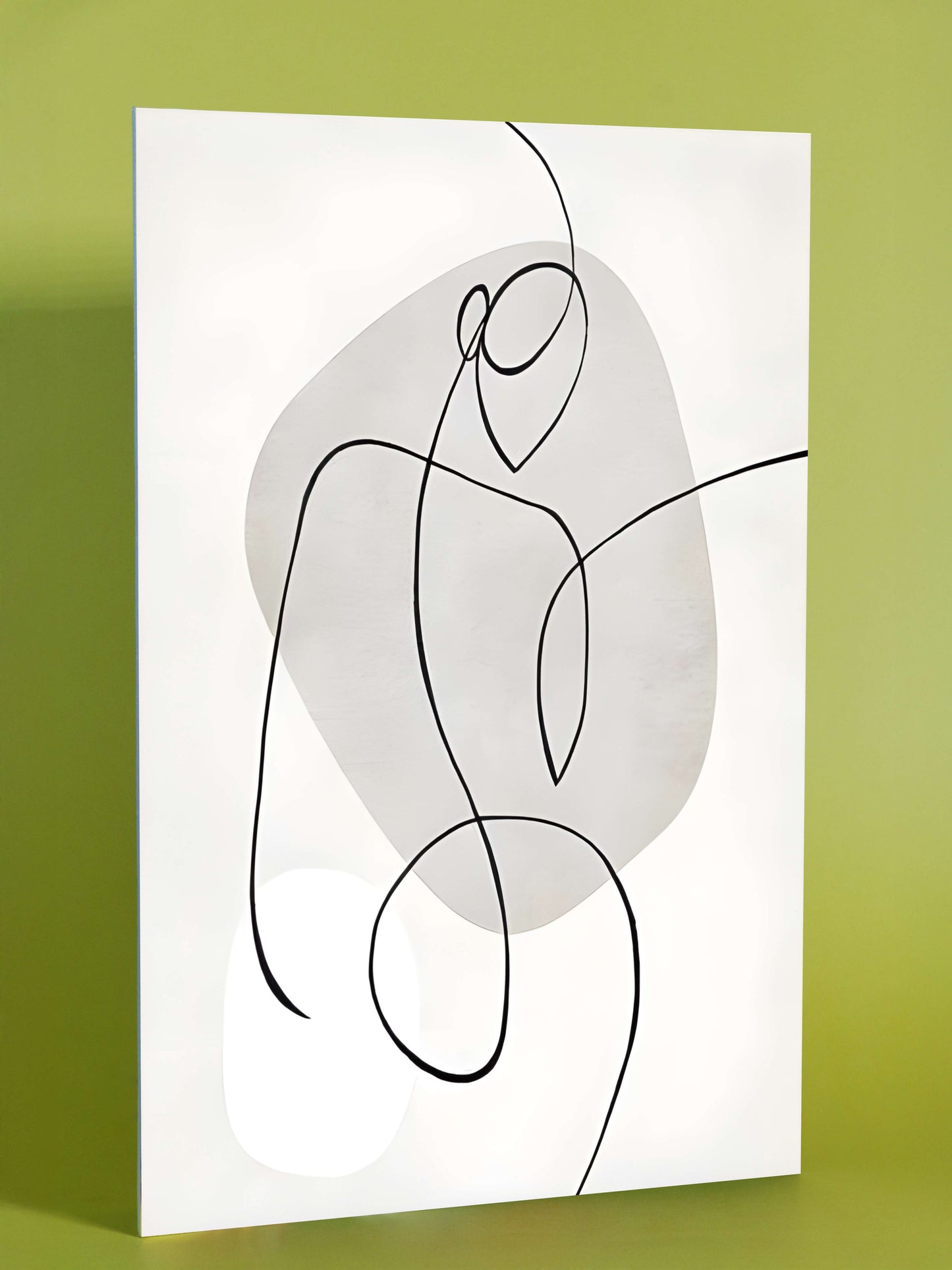 Minimalist Abstract Line Art Poster