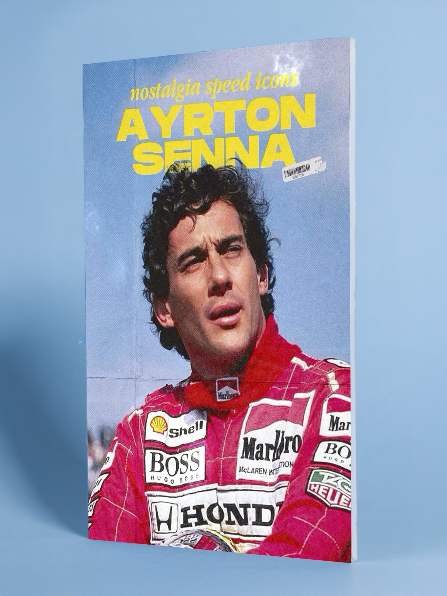 Ayrton Senna – Nostalgia Speed Icons Portrait Poster