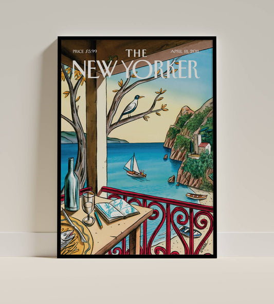 Beach Fence Quartet - New Yorker Cover (July 11 & 18, 2011)