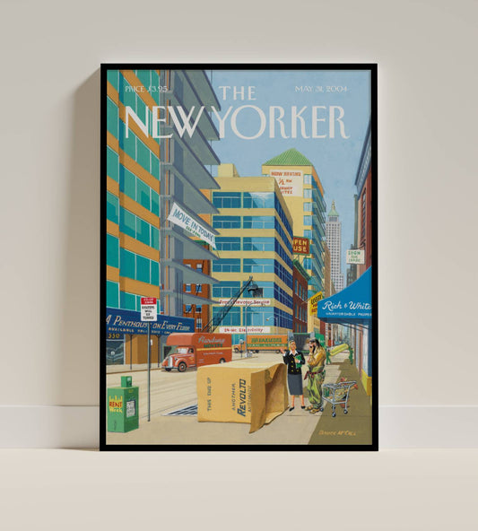 Modern City Moves New Yorker Cover Print – May 31, 2004