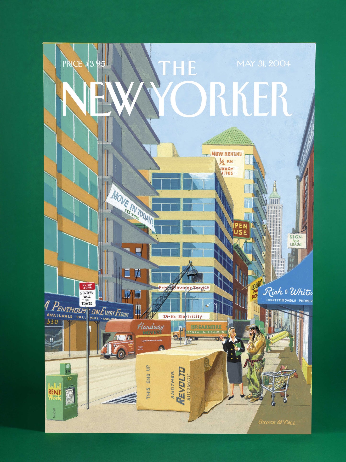 Modern City Moves New Yorker Cover Print – May 31, 2004