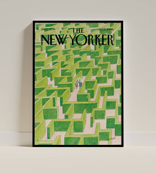 Maze Mystery: The New Yorker Cover (October 2, 2006)