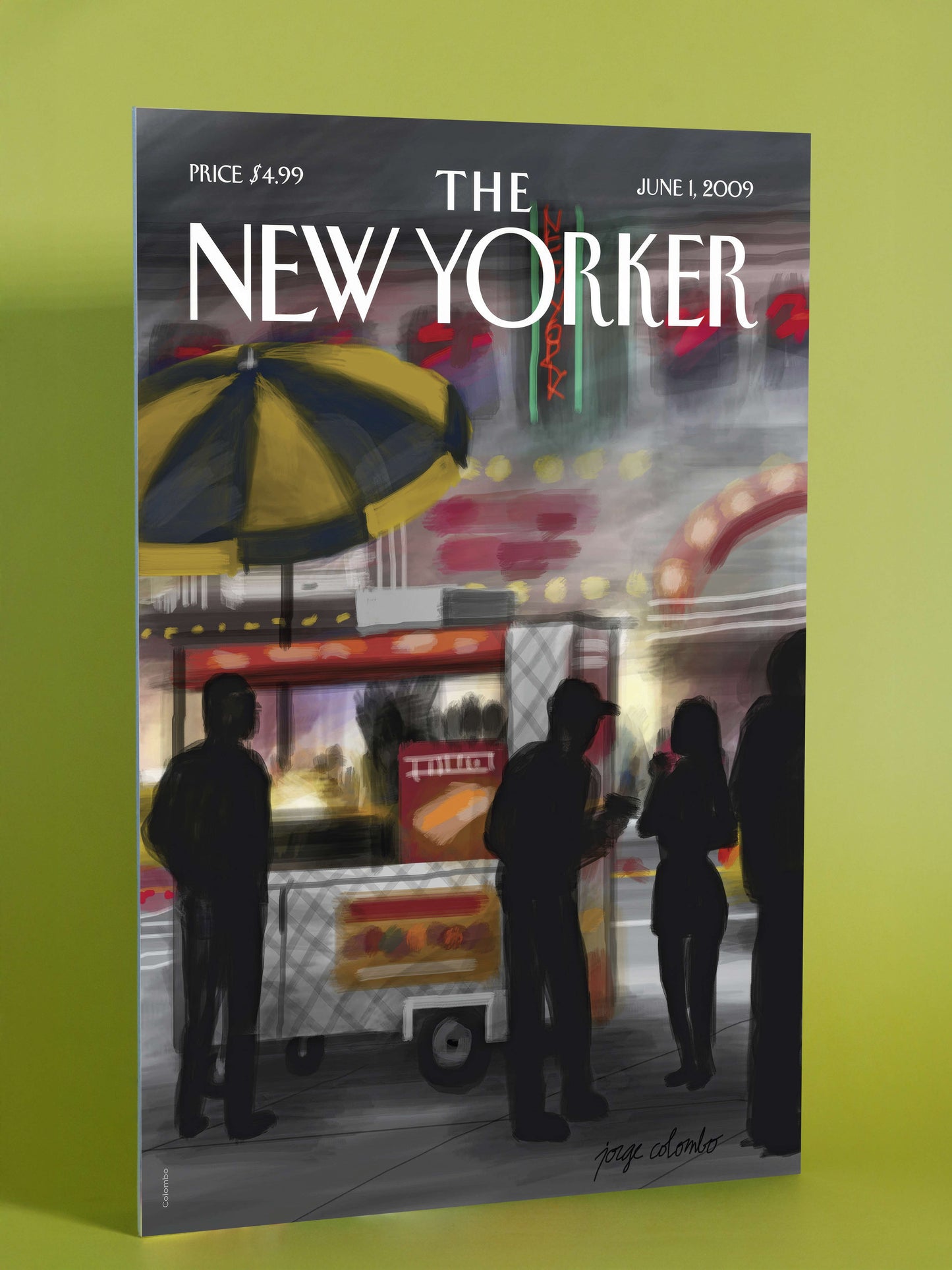 NYC Street Food – The New Yorker Cover (June 1, 2009)