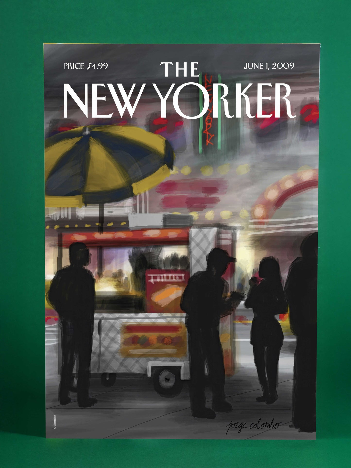 NYC Street Food – The New Yorker Cover (June 1, 2009)