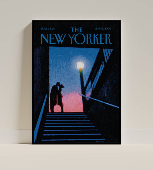 Romantic Evening Staircase – The New Yorker, September 15, 2008