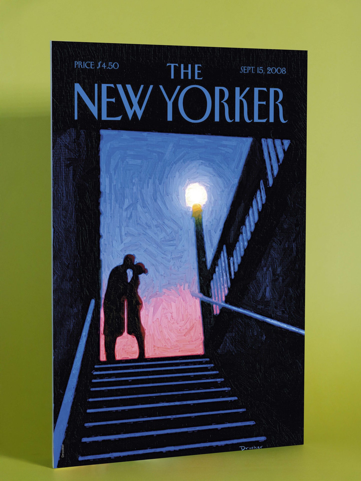 Romantic Evening Staircase – The New Yorker, September 15, 2008