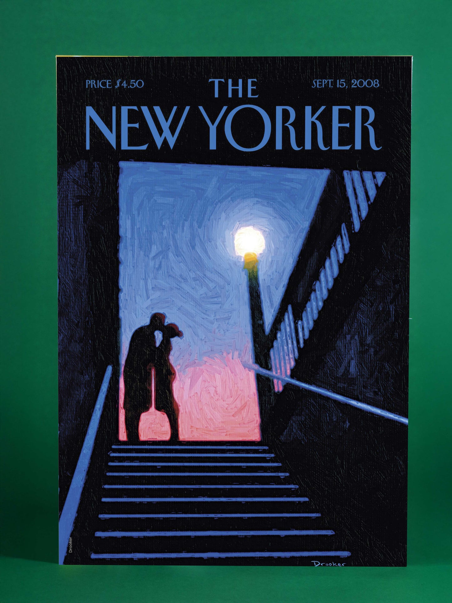 Romantic Evening Staircase – The New Yorker, September 15, 2008