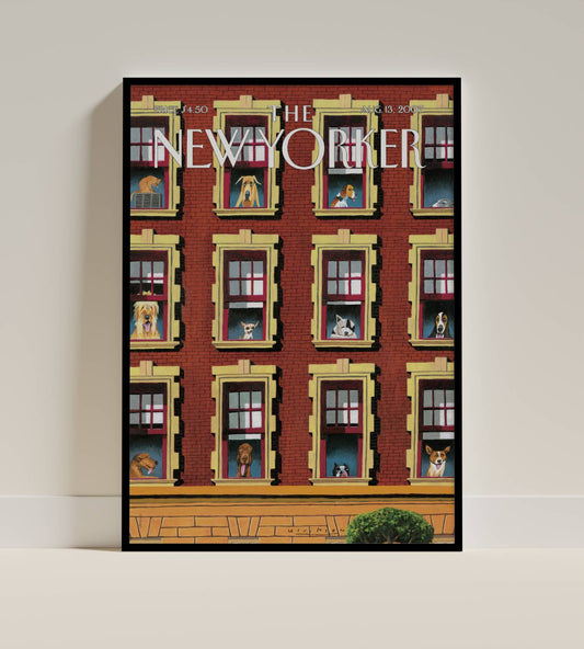 Dog Days in the City New Yorker Cover Print – August 13, 2007