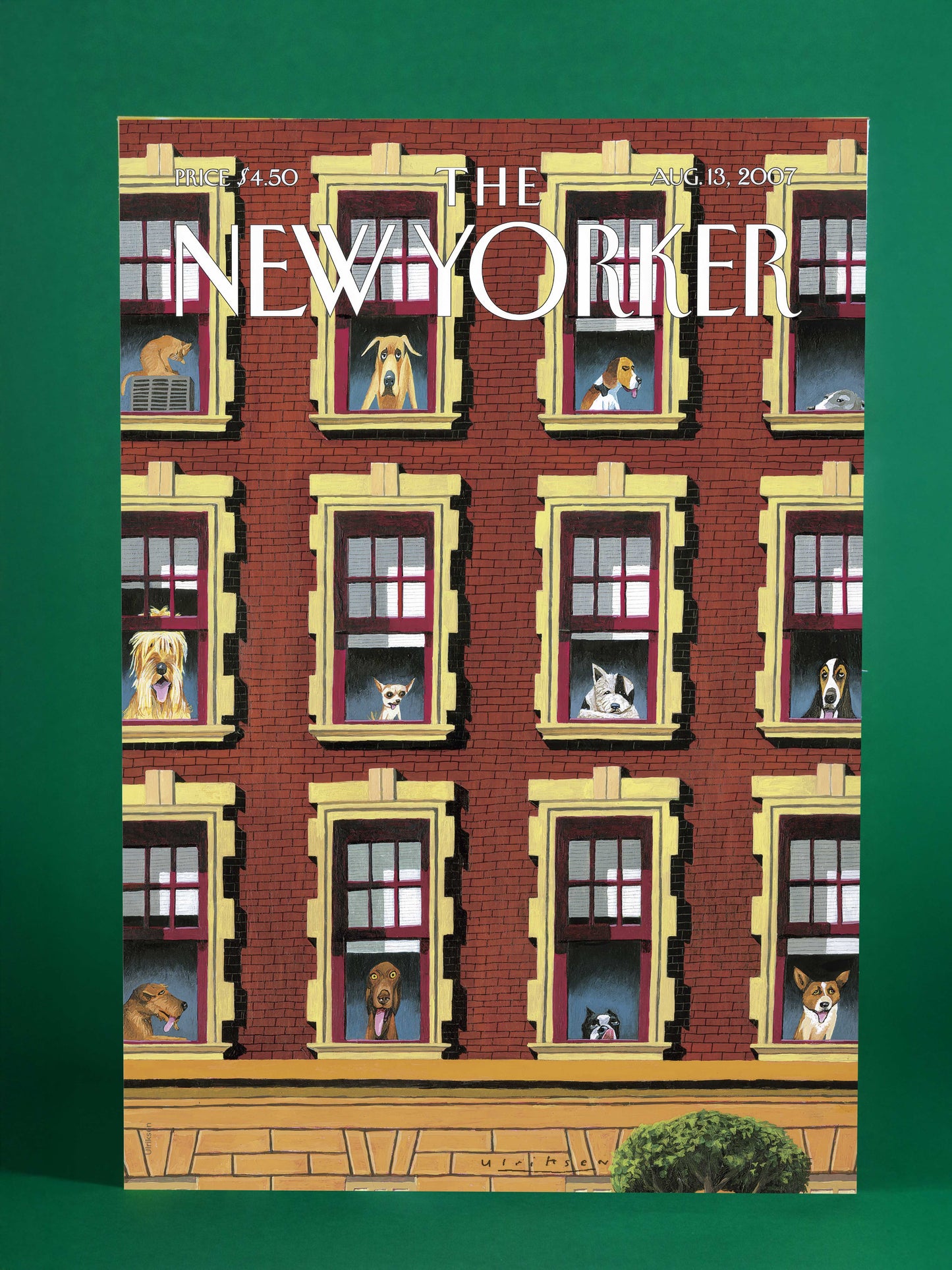 Dog Days in the City New Yorker Cover Print – August 13, 2007