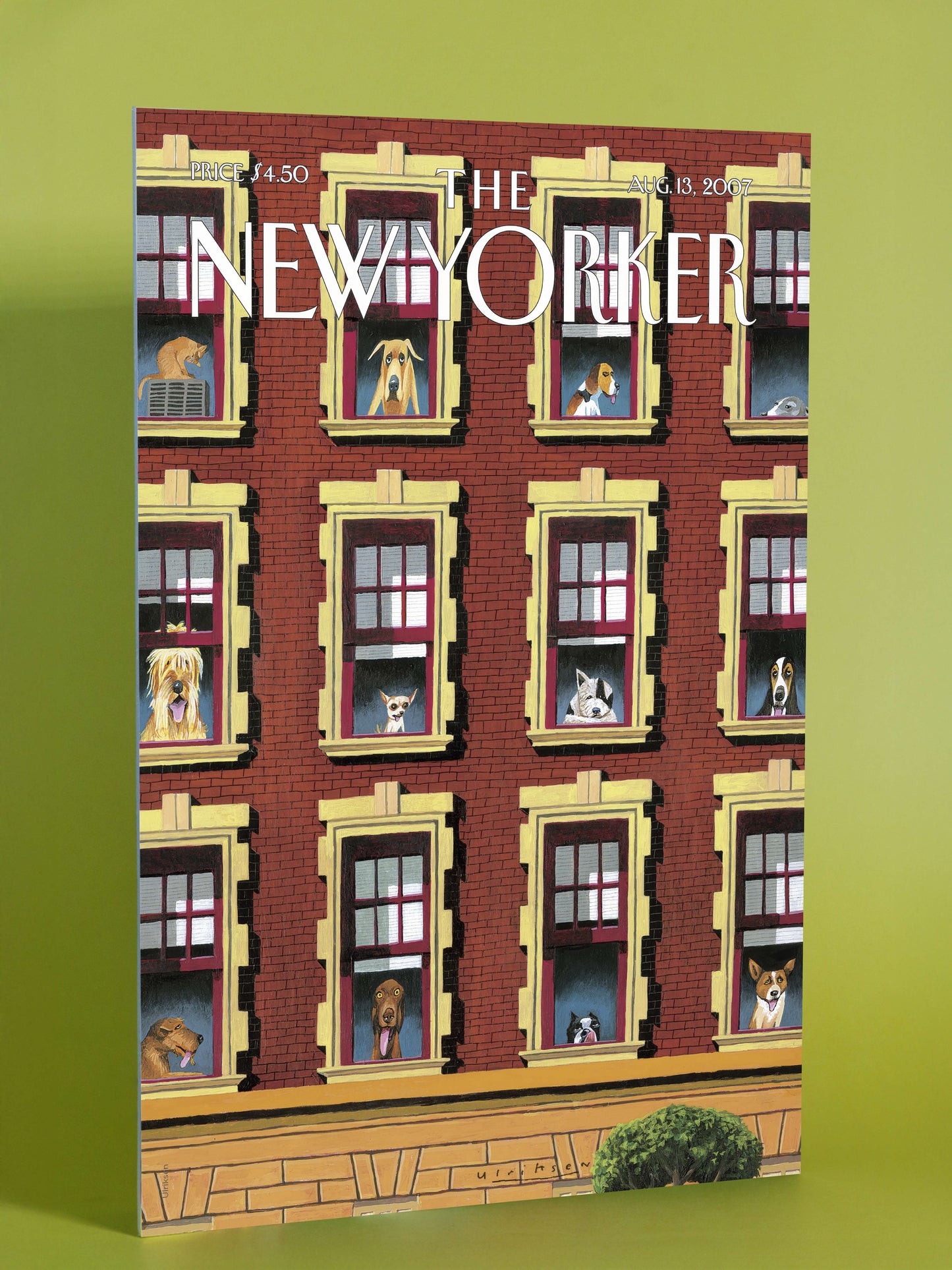 Dog Days in the City New Yorker Cover Print – August 13, 2007