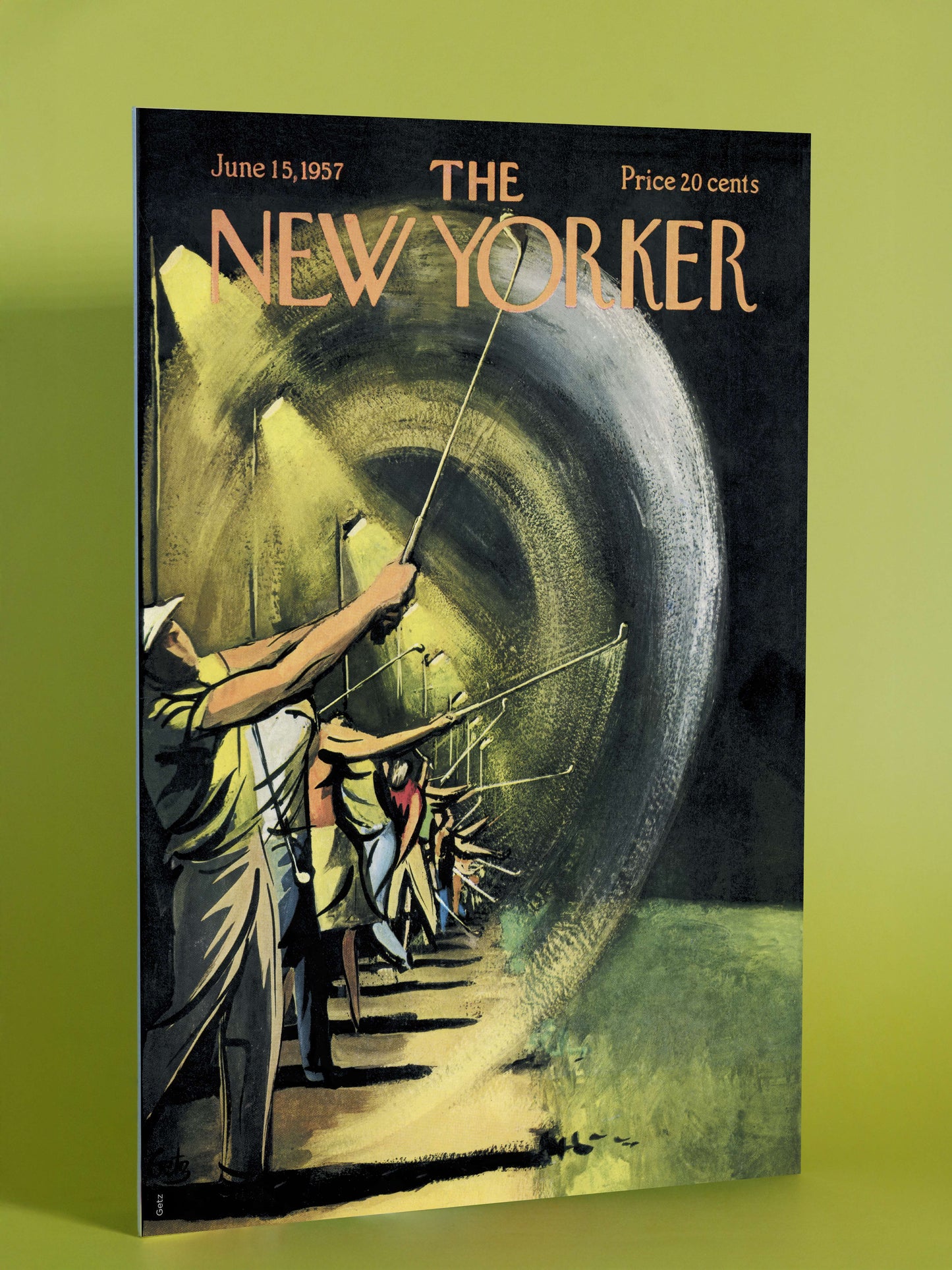 The New Yorker June 15, 1957 - Nighttime Golf Practice