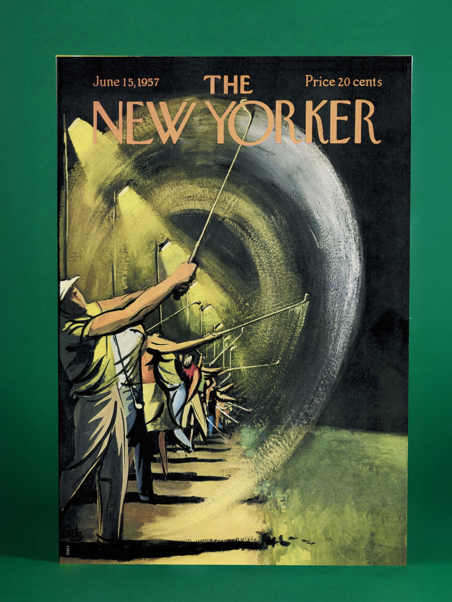 The New Yorker June 15, 1957 - Nighttime Golf Practice