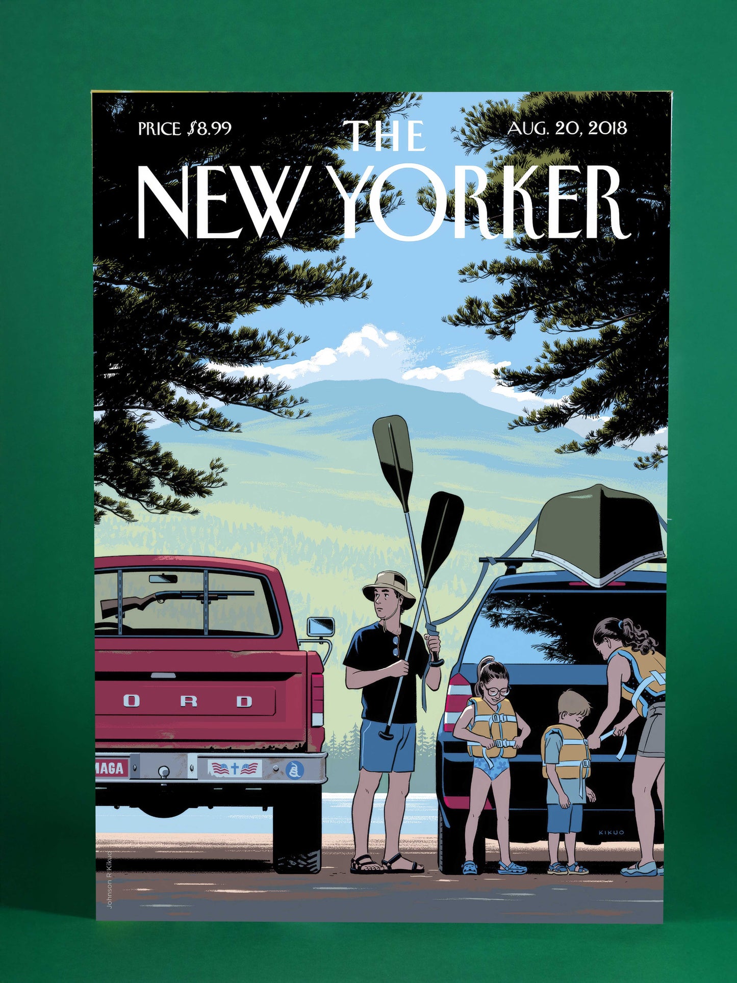 The New Yorker August 20, 2018 - Lakeside Summer Outing