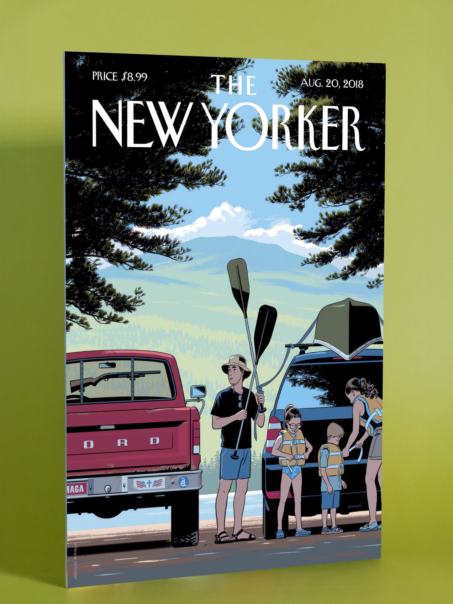 The New Yorker August 20, 2018 - Lakeside Summer Outing