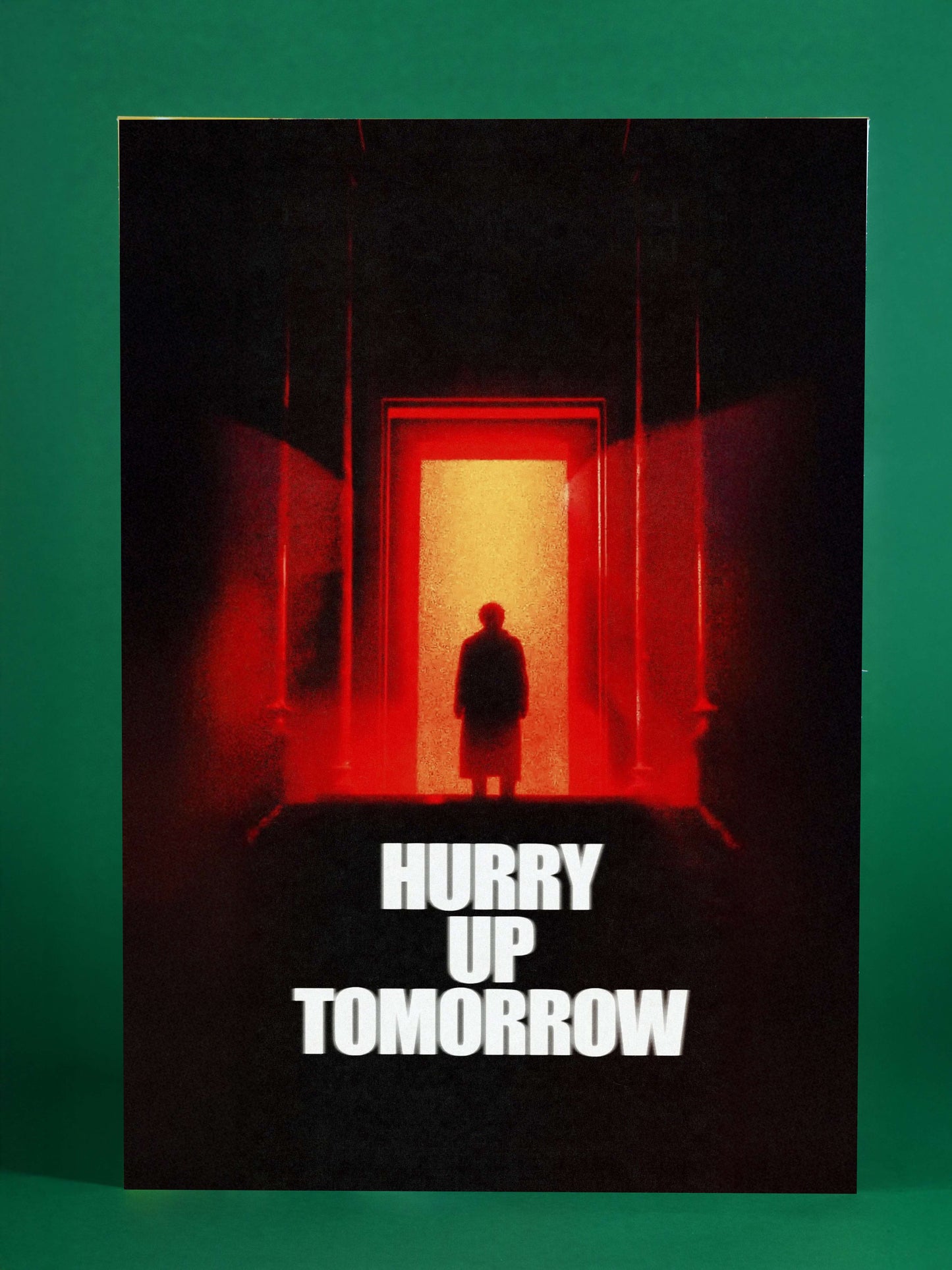 Hurry Up Tomorrow – Red Portal Art Print