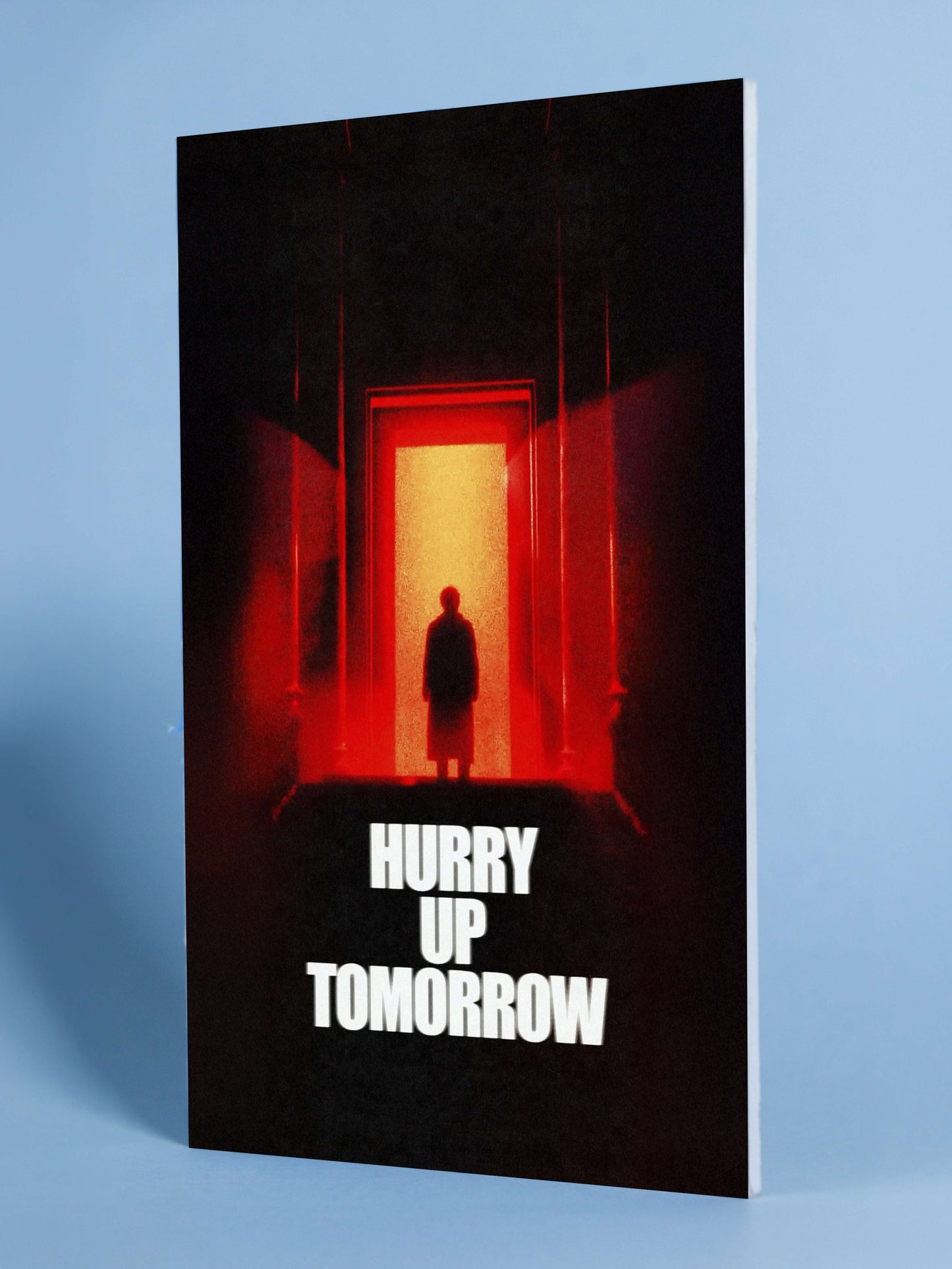 Hurry Up Tomorrow – Red Portal Art Print