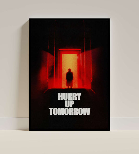 Hurry Up Tomorrow – Red Portal Art Print