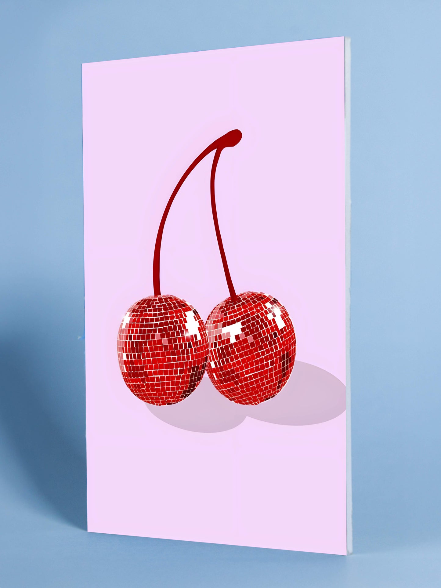 Disco Cherries Poster – Pop Art Edition