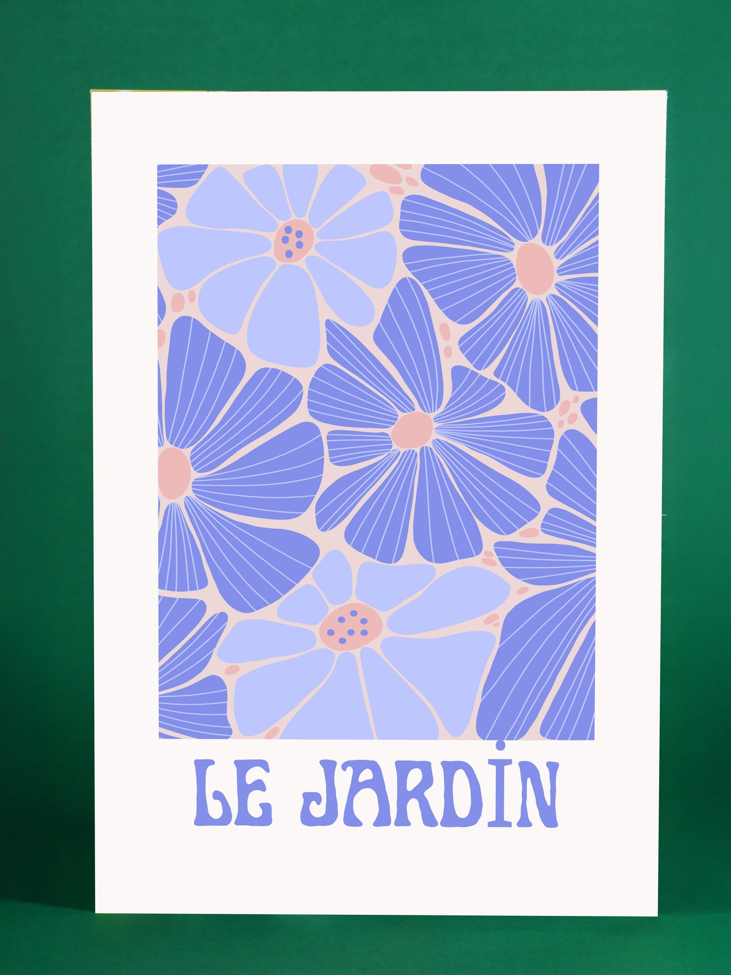 Le Jardin Floral Poster