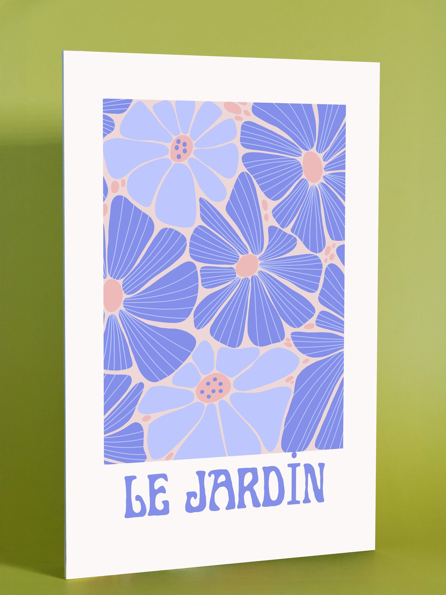 Le Jardin Floral Poster