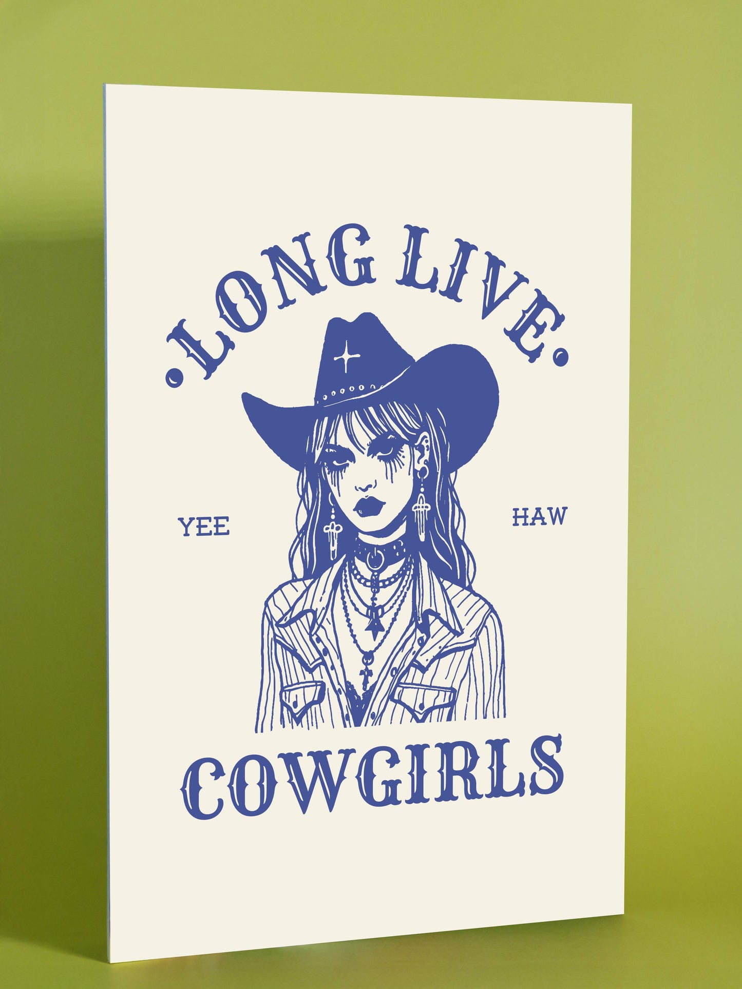 Long Live Cowgirls - Western Vintage Art Print