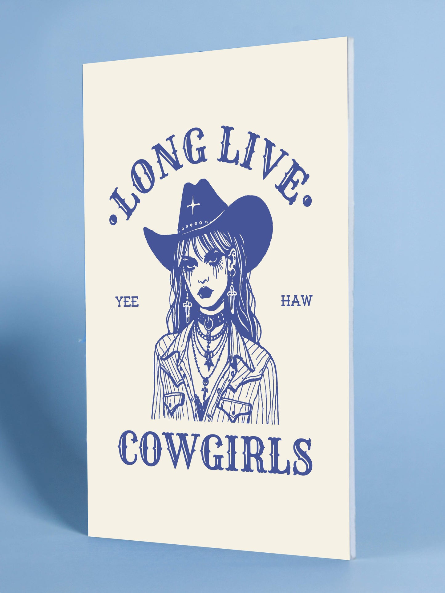 Long Live Cowgirls - Western Vintage Art Print