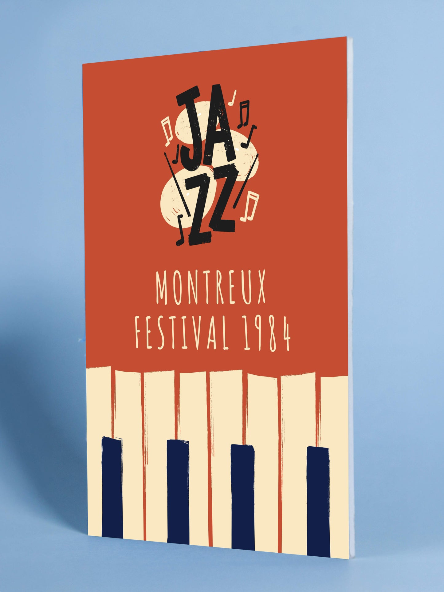 Montreux Jazz Festival 1984 Vintage Poster