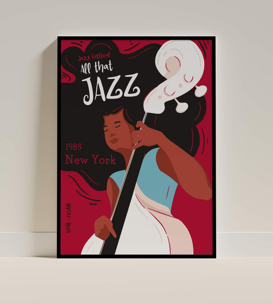 All That Jazz Festival Poster – New York, 1983
