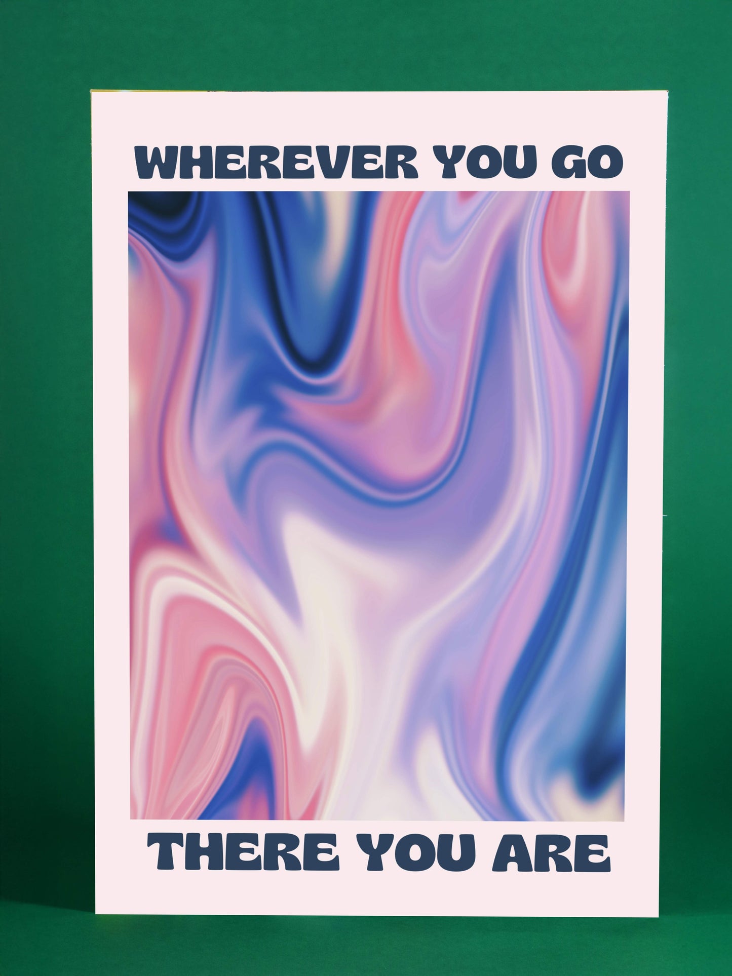 Wherever You Go Motivational Poster