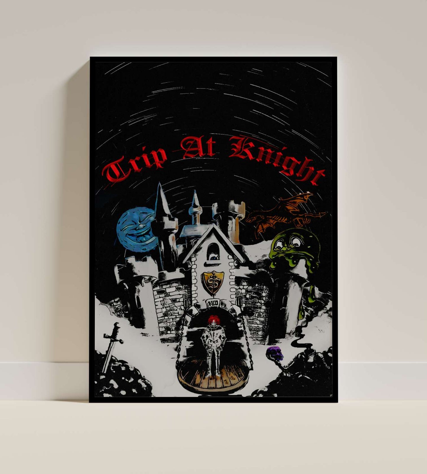 Trip At Knight Fantasy Castle Poster