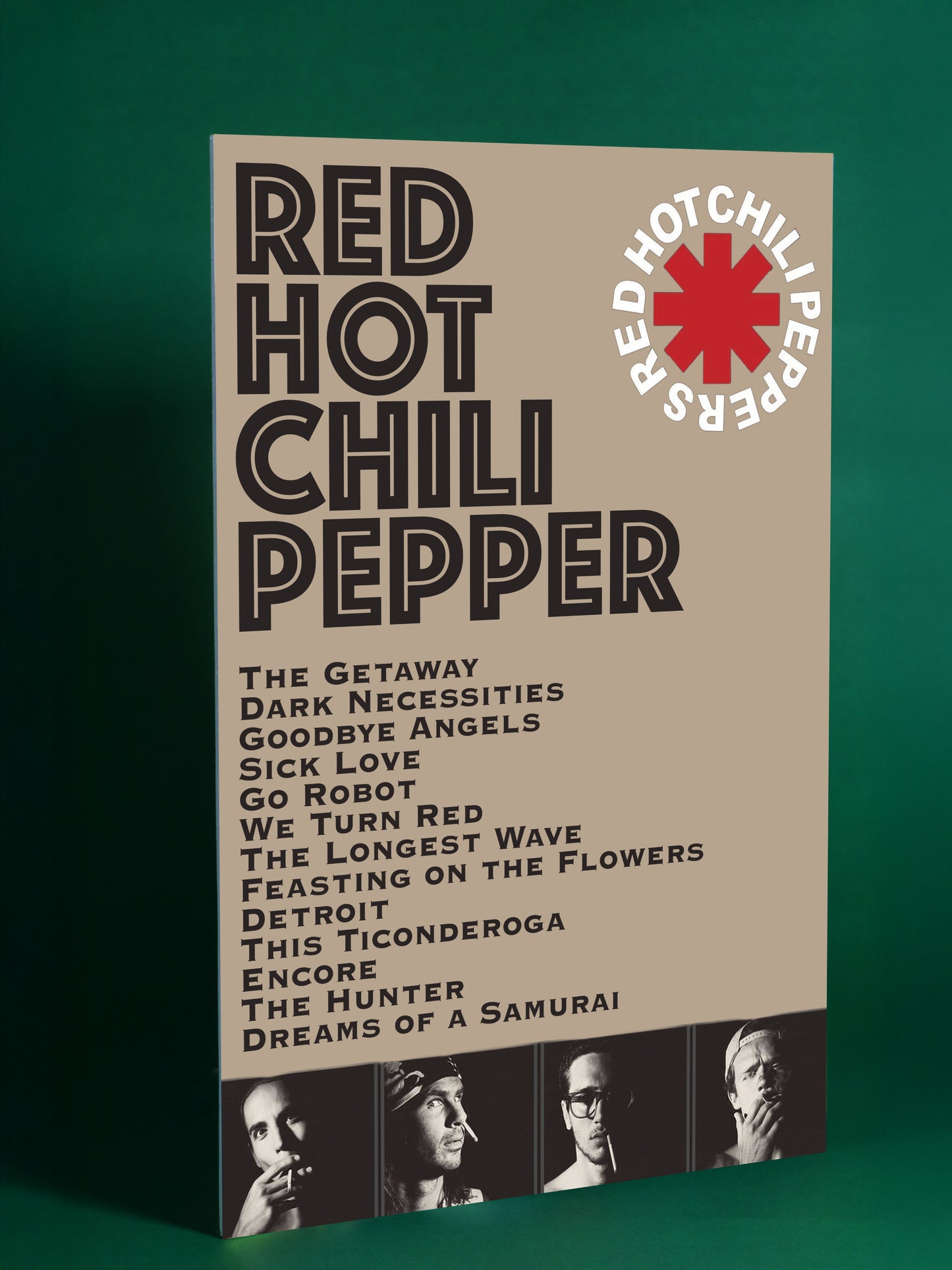 Red Hot Chili Peppers – Classic Hits Poster