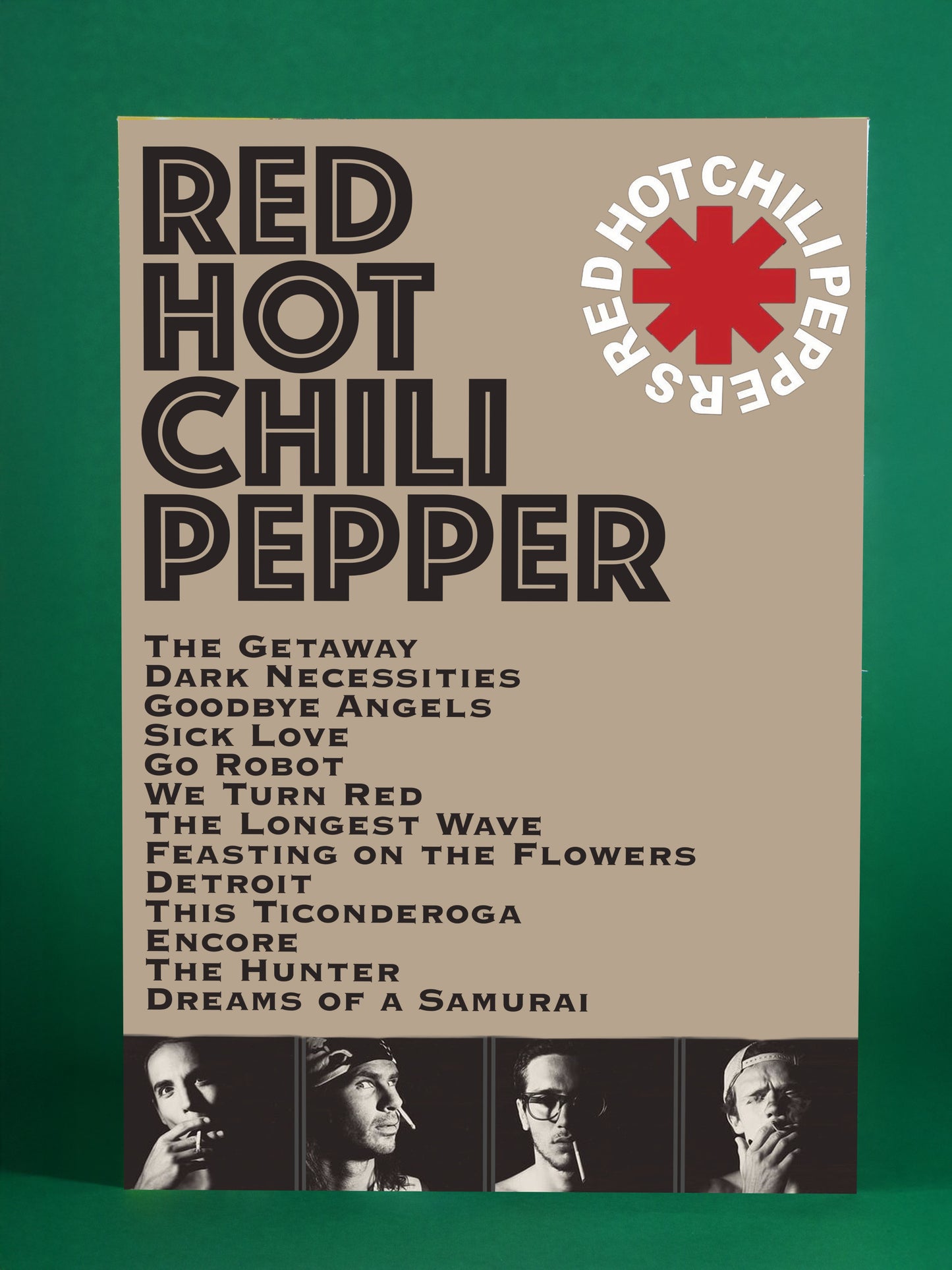 Red Hot Chili Peppers – Classic Hits Poster
