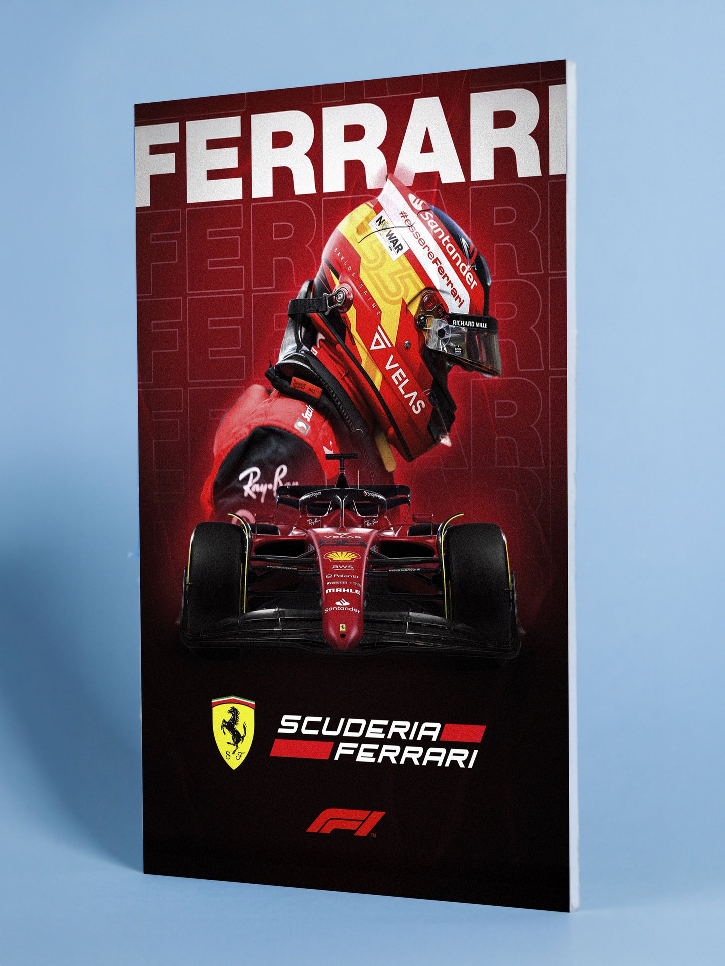Scuderia Ferrari F1 Team Poster
