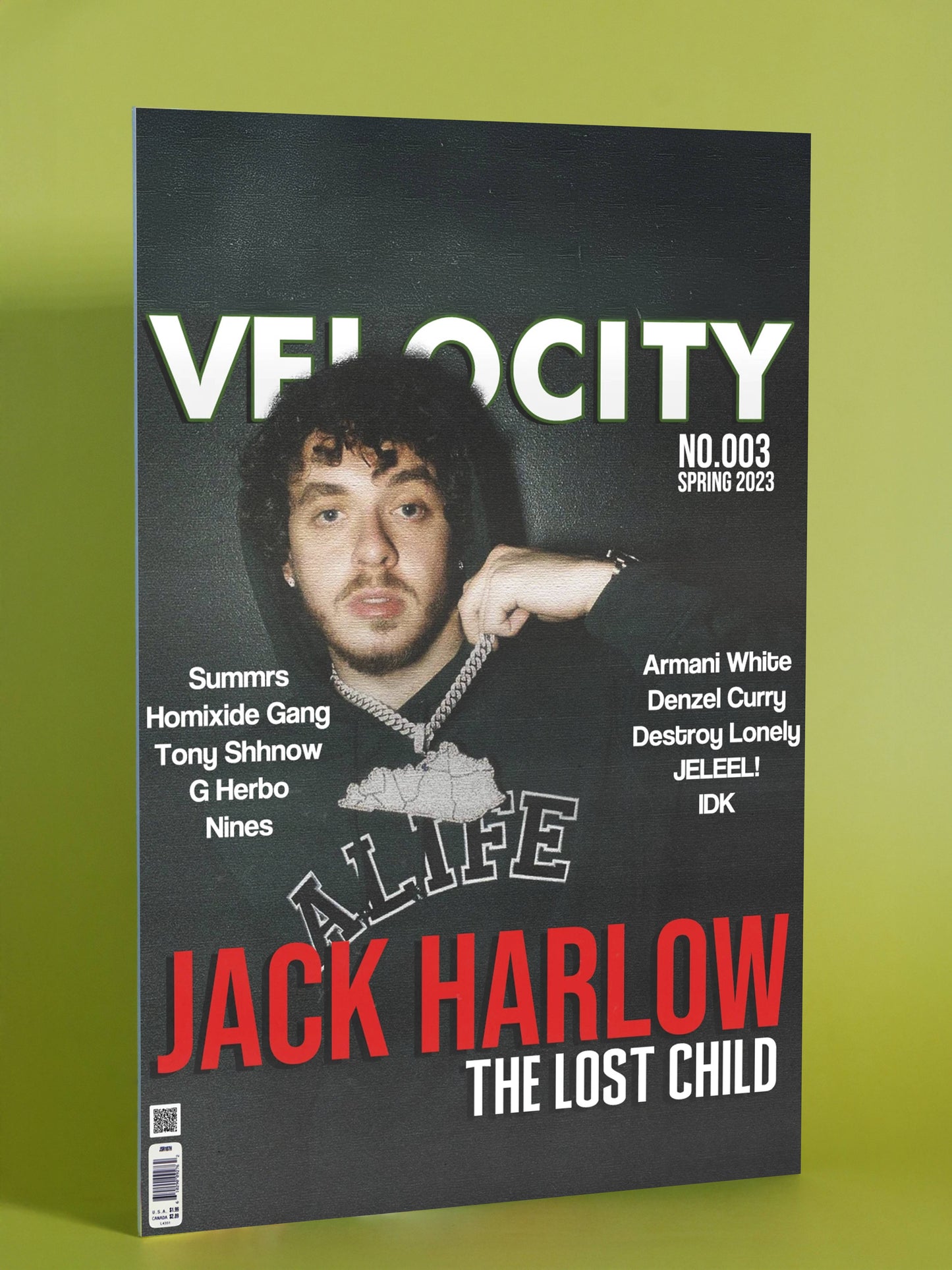 Velocity Magazine “Jack Harlow – The Lost Child” Rap Poster