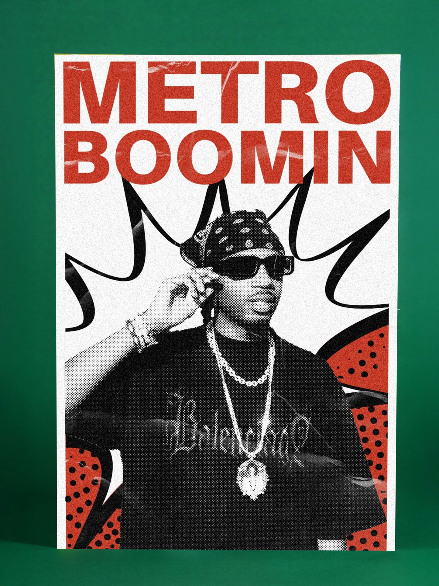Metro Boomin Pop Art Poster – Hip-Hop Legend Edition