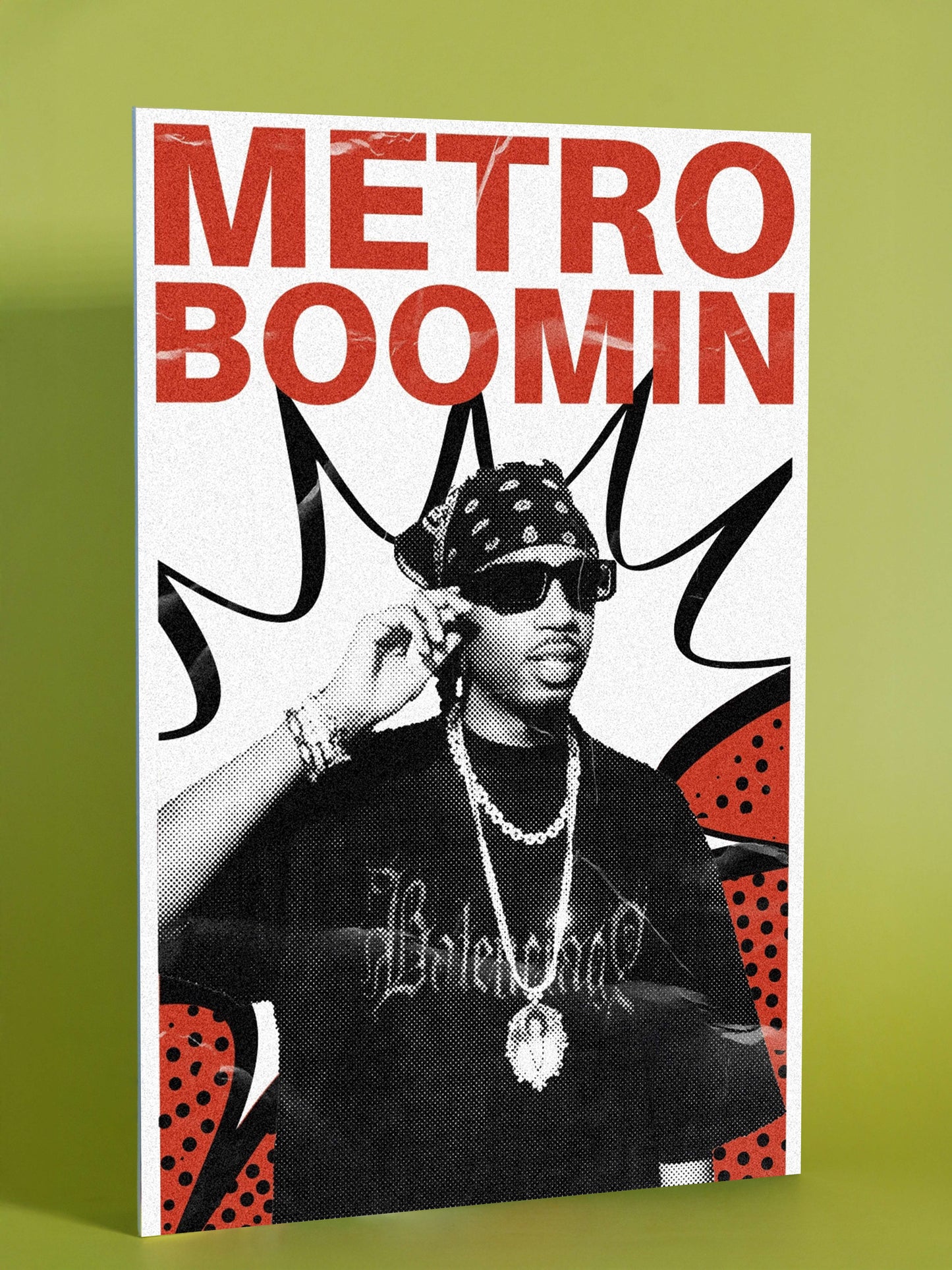 Metro Boomin Pop Art Poster – Hip-Hop Legend Edition