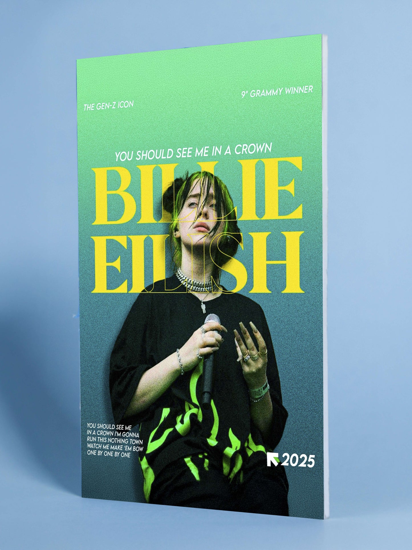 Billie Eilish “You Should See Me In A Crown” Poster