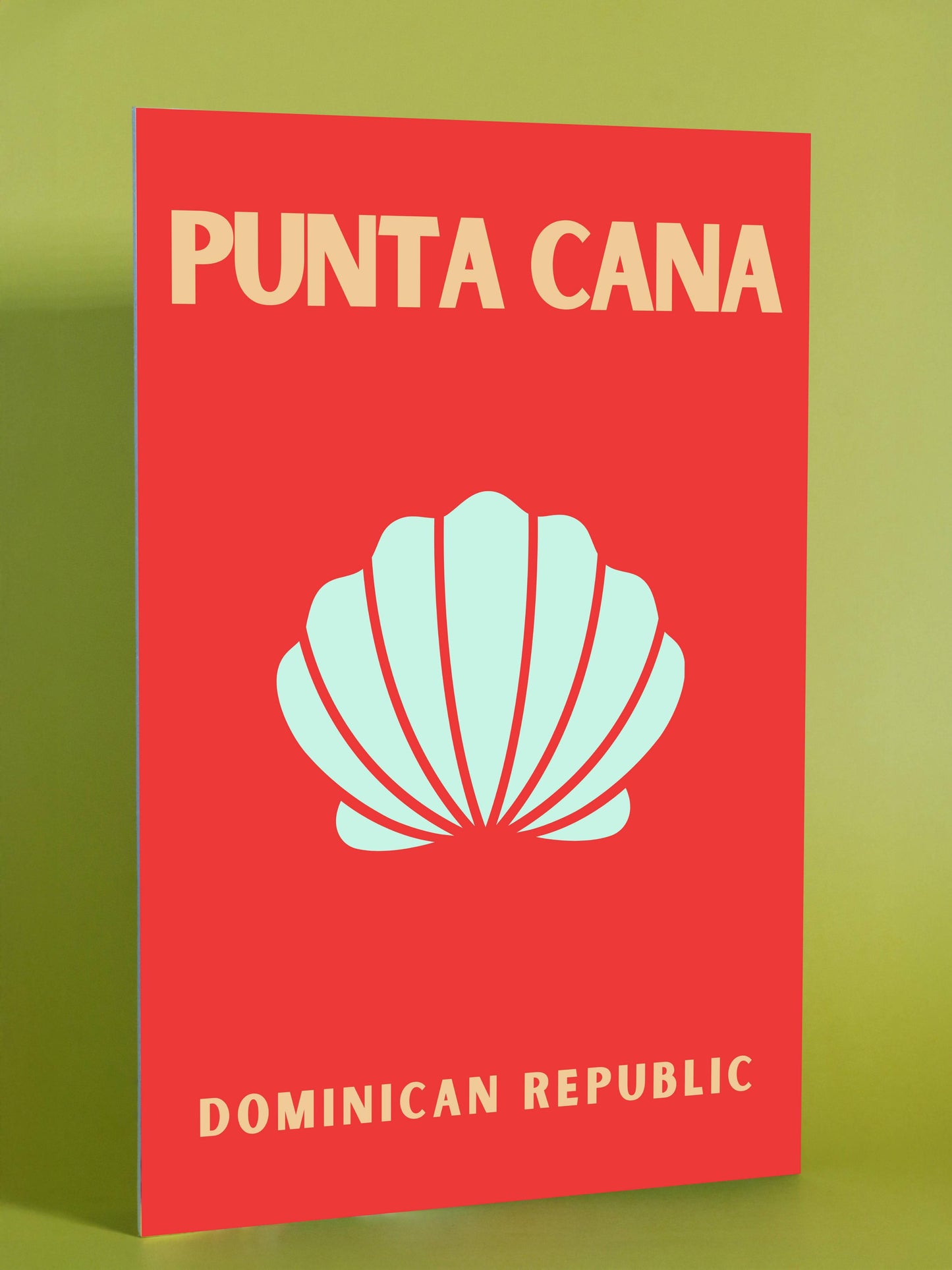 Punta Cana Dominican Republic Shell Poster