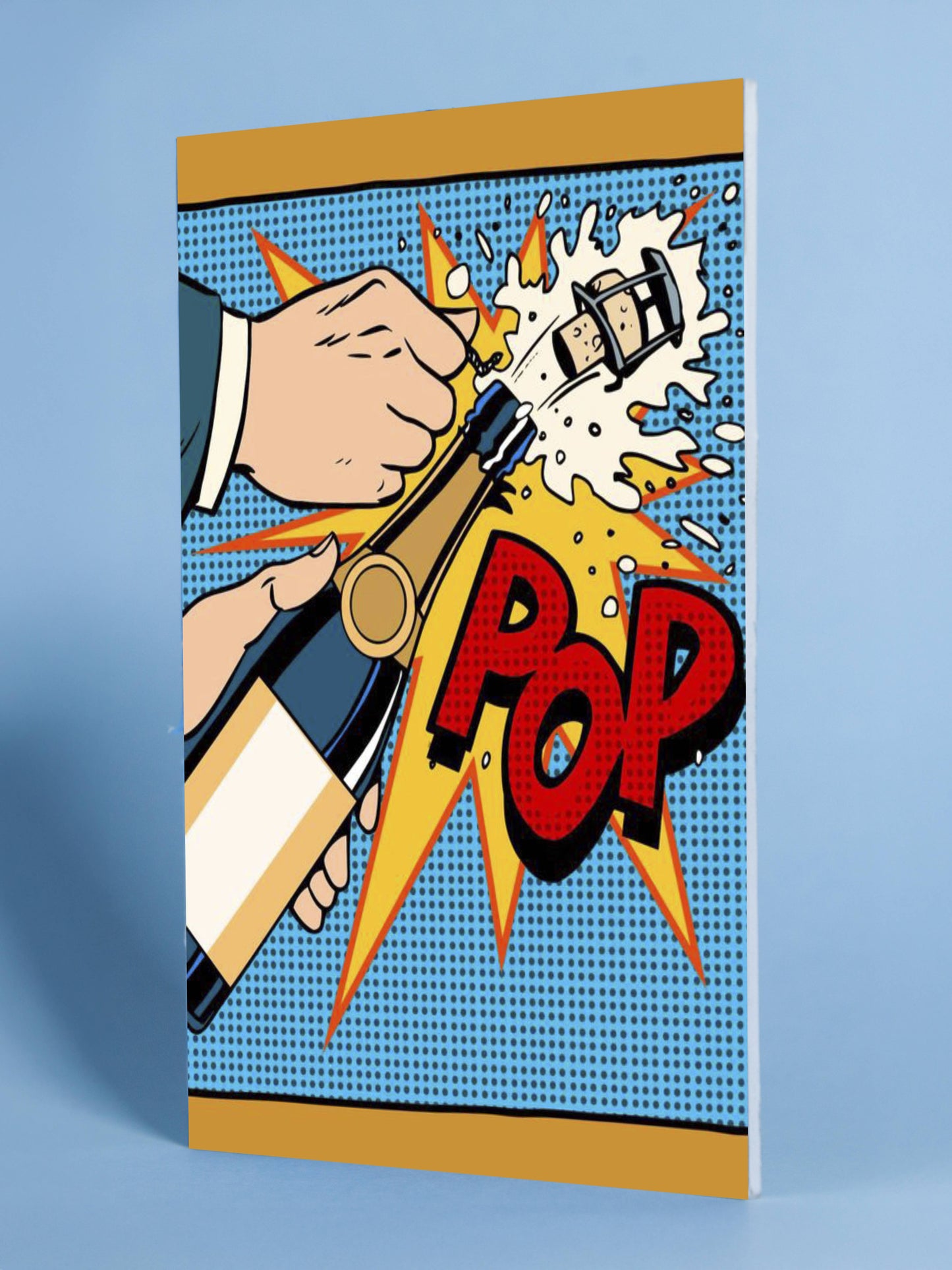 Pop Art Champagne Celebration