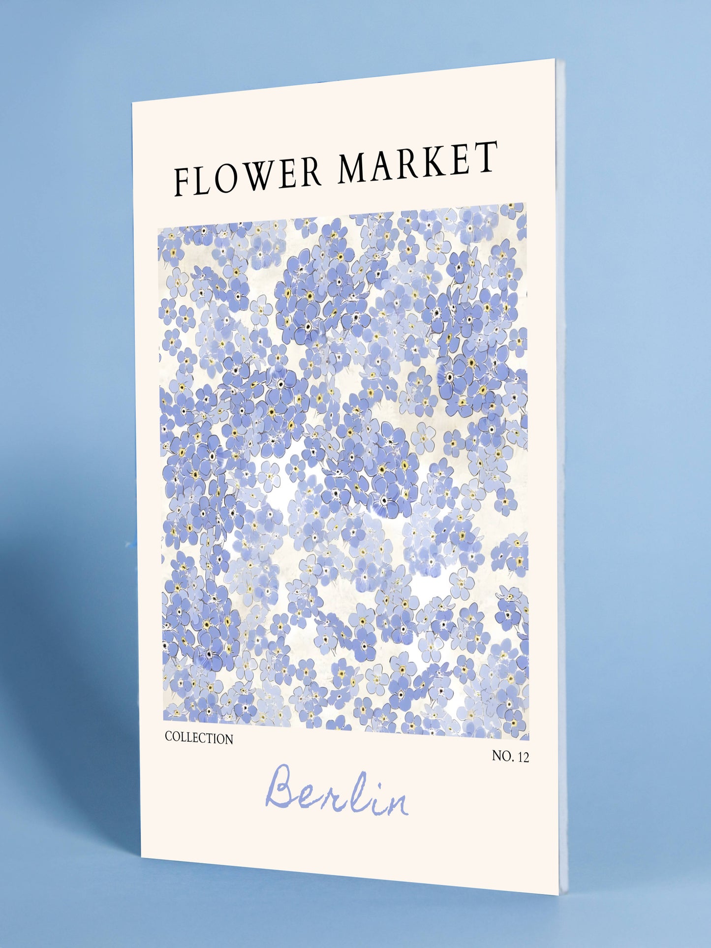 Berlin Flower Market Poster