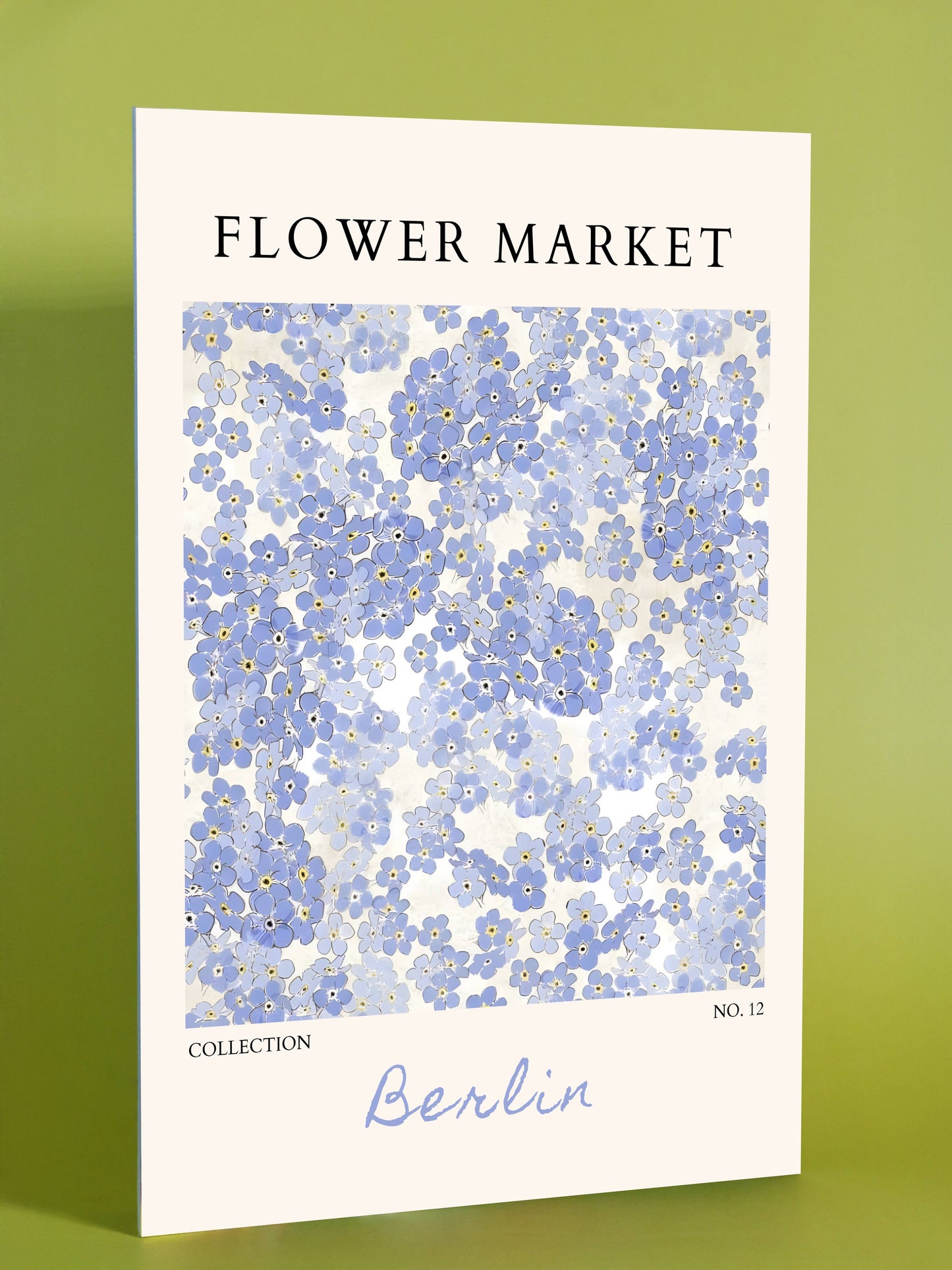 Berlin Flower Market Poster