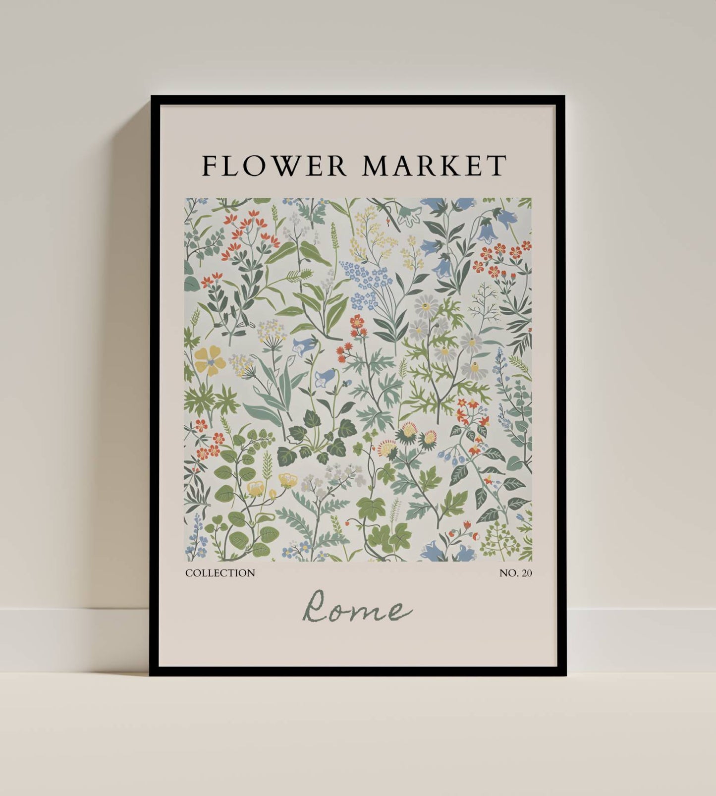Flower Market Rome Wildflower