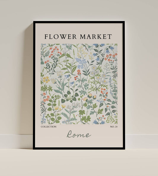 Flower Market Rome Wildflower