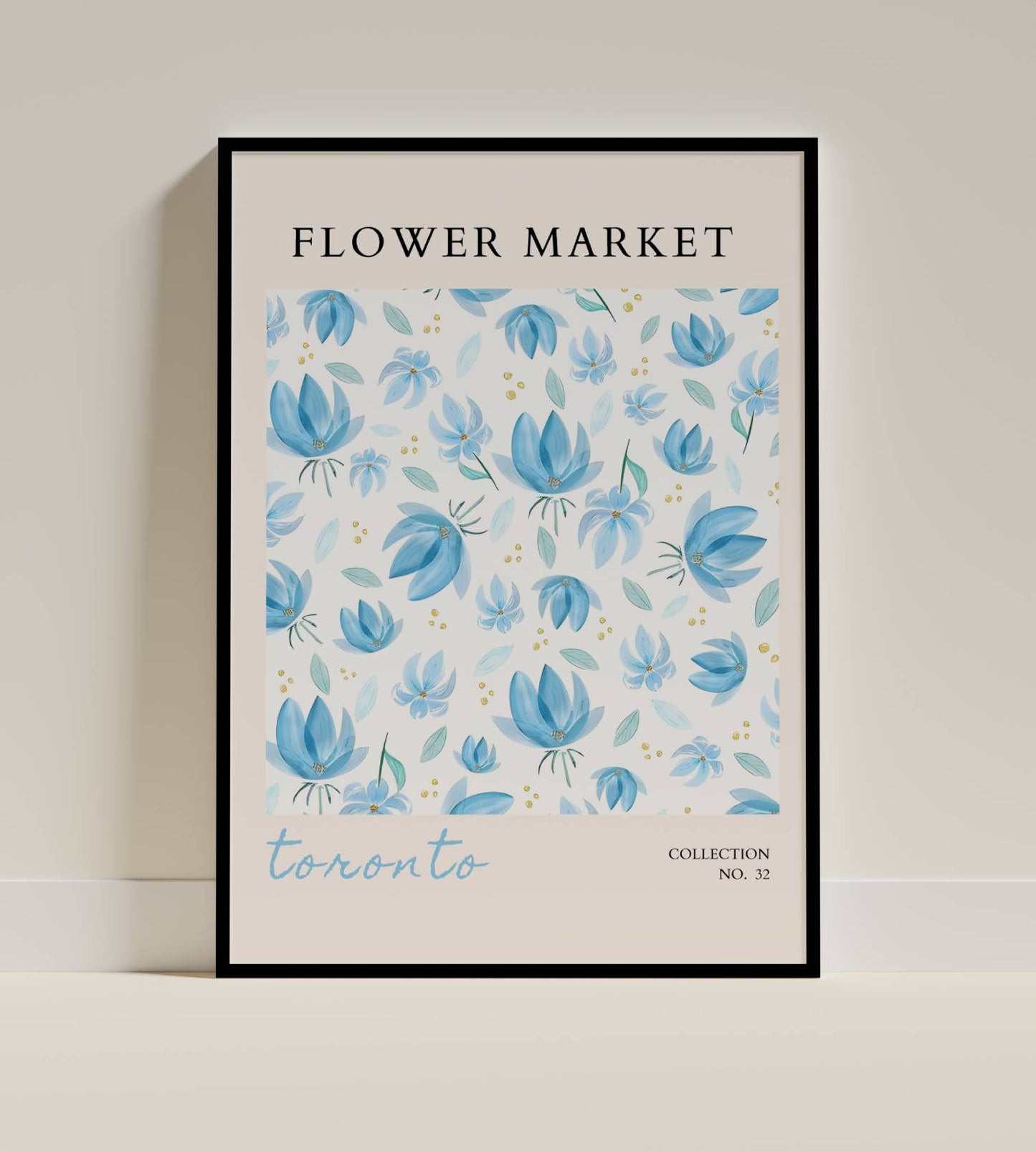 Toronto Flower Market – Blue Blossom Art